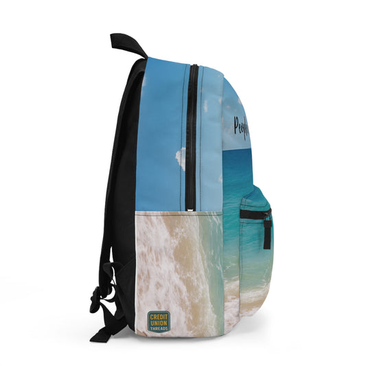 Backpack - Beach Inspired 'People Helping People' for Credit Union Fans