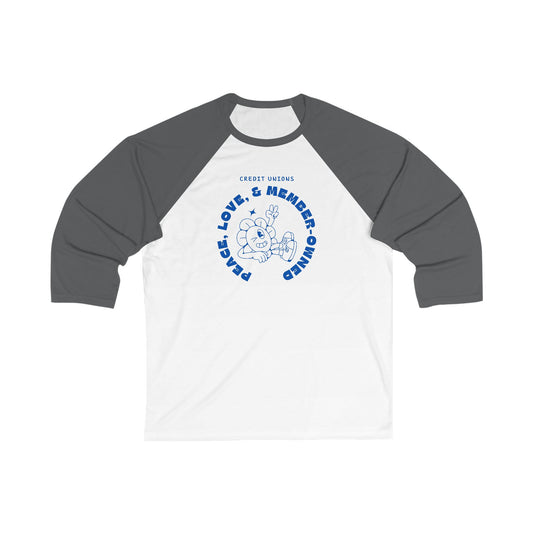 Retro Baseball Tee - Credit Union Movement