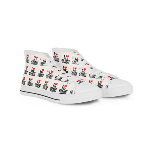 I love My Credit Union: High Top Sneakers - Men's