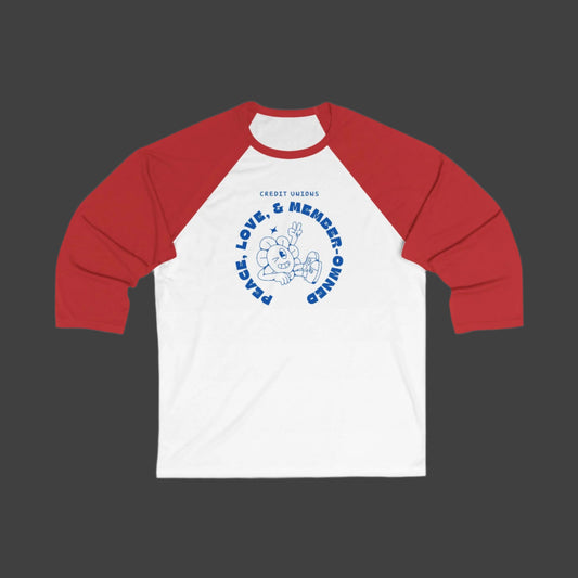 Retro Baseball Tee - Credit Union Movement